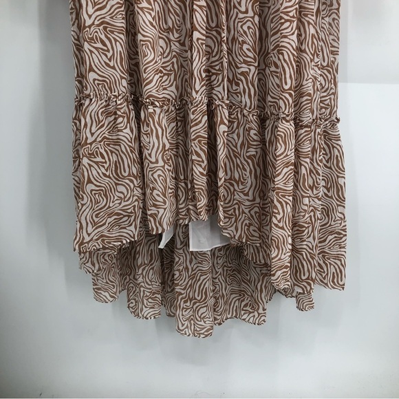 Cinq à Sept - high low Rika chiffon dress - sz 4 excellent condition - Picture 11 of 15